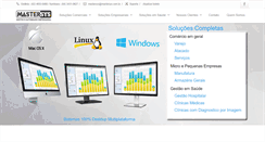 Desktop Screenshot of mastersys.com.br