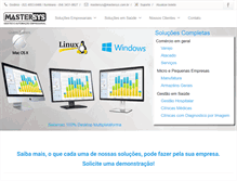Tablet Screenshot of mastersys.com.br